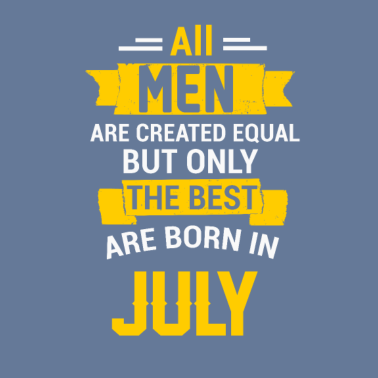 Motiv Juli, July, Geburtstag, Männer