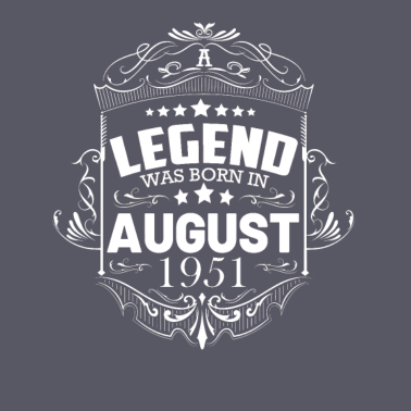 Motiv August 1951 70. Geburtstag Männer Frauen