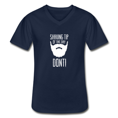 Geburtstag Geschenk Mann T-Shirt - Bart Totenkopf Vater Geschenk Geburtstag Mann