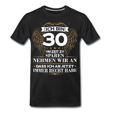 Geburtstag Geschenk Mann T-Shirt - 30.Geburtstag Mann Retro Geschenk