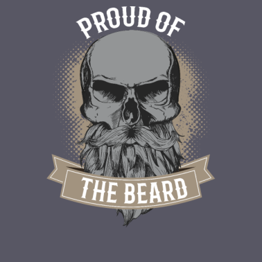 Motiv Bart Totenkopf Barber Geschenk Geburtstag Mann