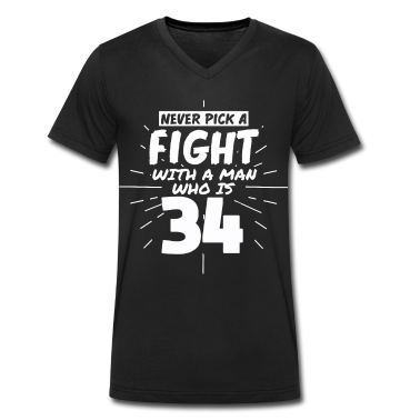 Geburtstag Geschenk Mann T-Shirt - 34.Geburtstag Männer 34 Jahre alt Mann