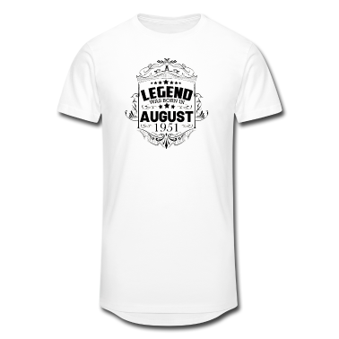 Geburtstag Geschenk Mann T-Shirt - August 1951 70. Geburtstag Männer Frauen