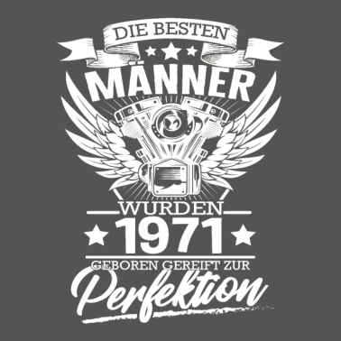 Motiv 50 Geburtstag Männer 1971 Gereift zur Perfektion