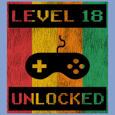 Motiv 18. Geburtstag Mann Level 18 Jahre Männer 2003