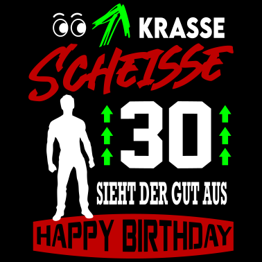 Motiv Sprüche Geburtstag Mann Gut aussehen 30