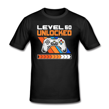 Geburtstag Geschenk Mann T-Shirt - 60. Geburtstag Männer Geburtstag Gamer Gaming