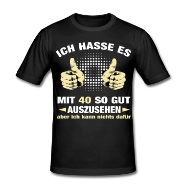 Geburtstag Geschenk Mann T-Shirt - 40. Geburtstag Mann Frau
