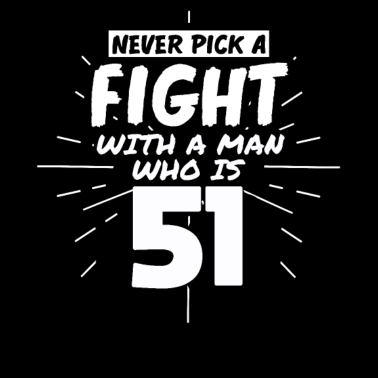 Motiv 51.Geburtstag Männer 51 Jahre alt Mann