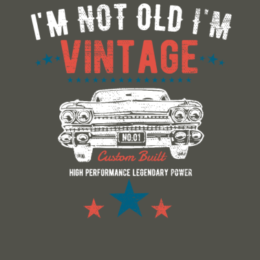 Motiv Geburtstag Männer - Ich bin nicht alt Ich bin Vintage