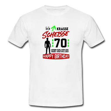 Geburtstag Geschenk Mann T-Shirt - Sprüche Geburtstag Mann Gut aussehen 70