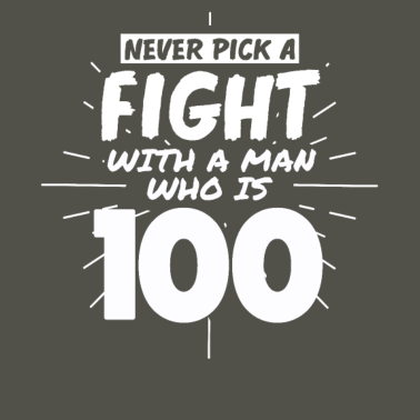 Motiv 100.Geburtstag Männer 100 Jahre alt Mann