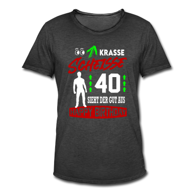 Geburtstag Geschenk Mann T-Shirt - Sprüche Geburtstag Mann Gut aussehen 40