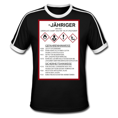 Geburtstag Geschenk Mann T-Shirt - Personalierbares Geschenk Geburtstag Mann 21 55 30