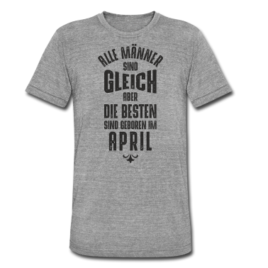 Geburtstag Geschenk Mann T-Shirt - Männer Geburtstag April