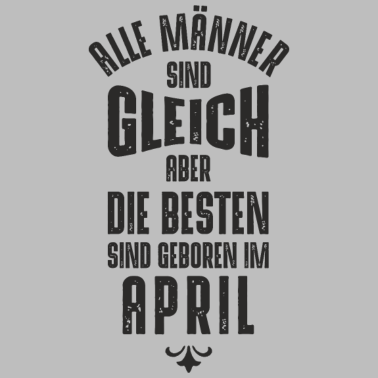 Motiv Männer Geburtstag April