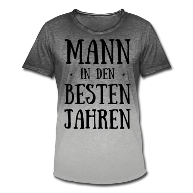 Geburtstag Geschenk Mann T-Shirt - Geburtstag Mann in Den Besten Jahren Geburtstagspa