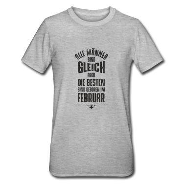 Geburtstag Geschenk Mann T-Shirt - Männer Geburtstag Februar