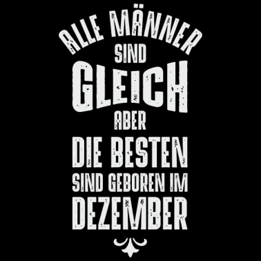 Motiv MÄNNER GEBURTSTAG DEZEMBER