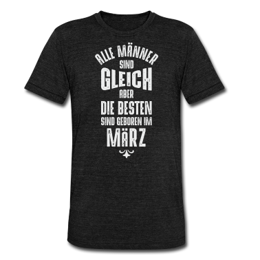 Geburtstag Geschenk Mann T-Shirt - Männer Geburtstag März