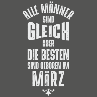 Motiv Männer Geburtstag März
