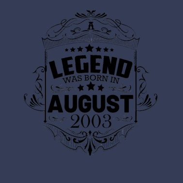 Motiv Jahrgang 2003 August 18. Geburtstag Männer Frauen