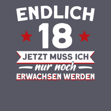 Motiv 18. Geburtstag Mann 18 Jahre Geburtstagfeier