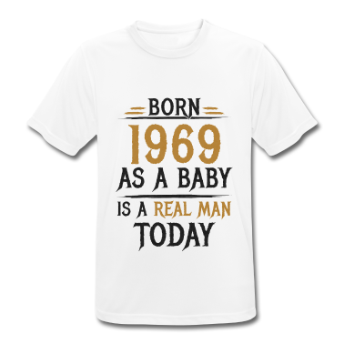 Geburtstag Geschenk Mann T-Shirt - 1969 Geborener Mann Männer Geburtstag