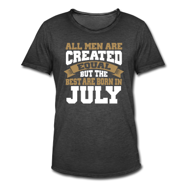 Geburtstag Geschenk Mann T-Shirt - Mann Geburtstag Juli