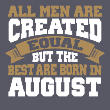 Motiv Mann Geburtstag August