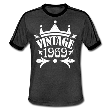 Geburtstag Geschenk Mann T-Shirt - 1969 Vintage Geburtstag Männer Frauen