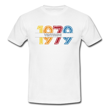 Geburtstag Geschenk Mann T-Shirt - 1979 Vintage Geburtstag Männer Frauen