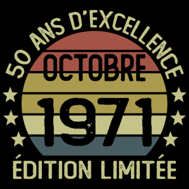 Motiv 50 Jahre Geburtstag Mann Frau im Oktober 1971