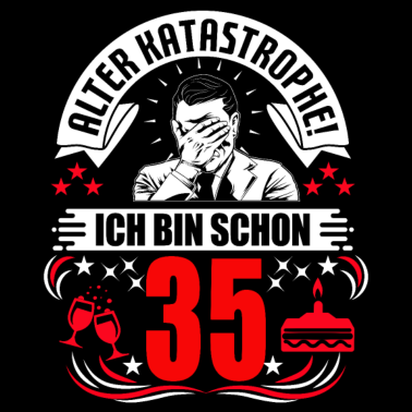 Motiv 35. Geburtstag Mann Geschenk lustig Geburtstag 35