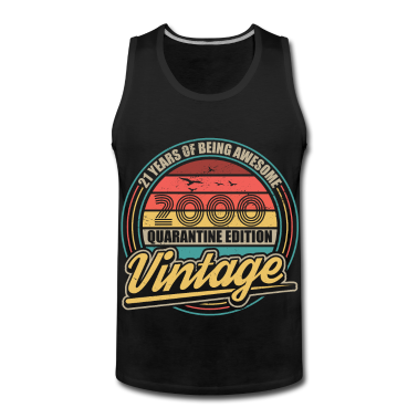 Geburtstag Geschenk Mann Tank Top - 21 Geburtstag Mann