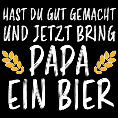 Motiv Papa Bier Lustiger Spruch Saufen Party Geschenk