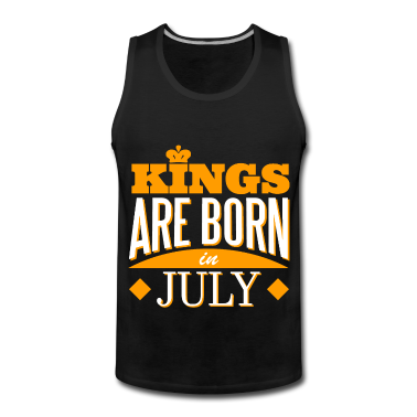Geburtstag Geschenk Mann Tank Top - Geburtstag Juli Männer