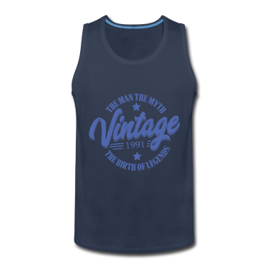 Geburtstag Geschenk Mann Tank Top - Jahrgang 1991 Geburtstag Männer Mann Mythos