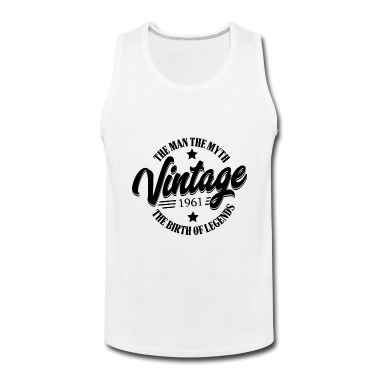 Geburtstag Geschenk Mann Tank Top - 60. Geburtstag Männer Mann Mythos Legende