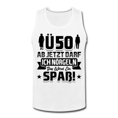 Geburtstag Geschenk Mann Tank Top - 50 Geburtstag Mann