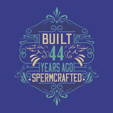 Motiv 44 Geburtstag Männer Spermcrafted