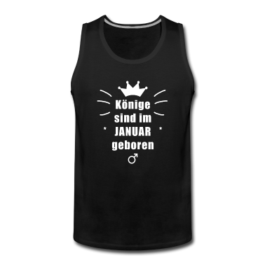 Geburtstag Geschenk Mann Tank Top - Januar Geburtstag Mann