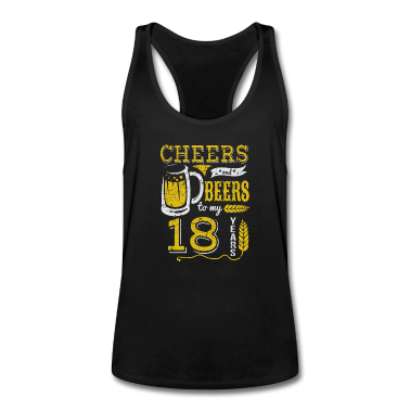 Geburtstag Geschenk Mann Tank Top - 18 Geburtstag / Jahre: Cheers and Beers Geschenk