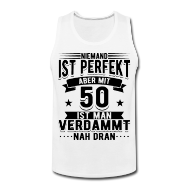 Geburtstag Geschenk Mann Tank Top - 50 Geburtstag Mann