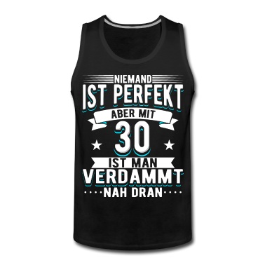 Geburtstag Geschenk Mann Tank Top - 30 Geburtstag Mann