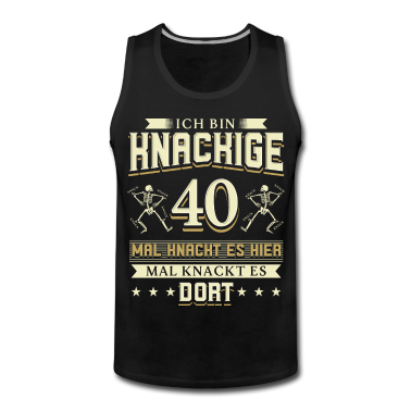 Geburtstag Geschenk Mann Tank Top - 40 Geburtstag Mann