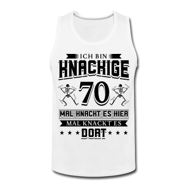 Geburtstag Geschenk Mann Tank Top - 70 Geburtstag Mann
