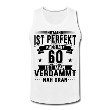 Geburtstag Geschenk Mann Tank Top - 60 Geburtstag Mann