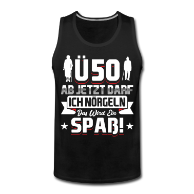 Geburtstag Geschenk Mann Tank Top - 50 Geburtstag Mann