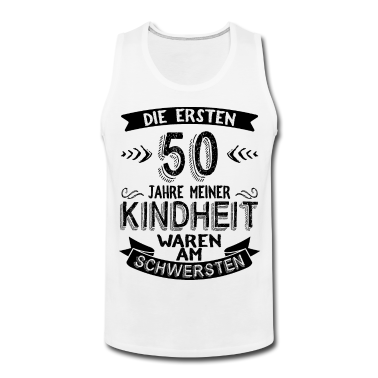 Geburtstag Geschenk Mann Tank Top - 50 Geburtstag Mann